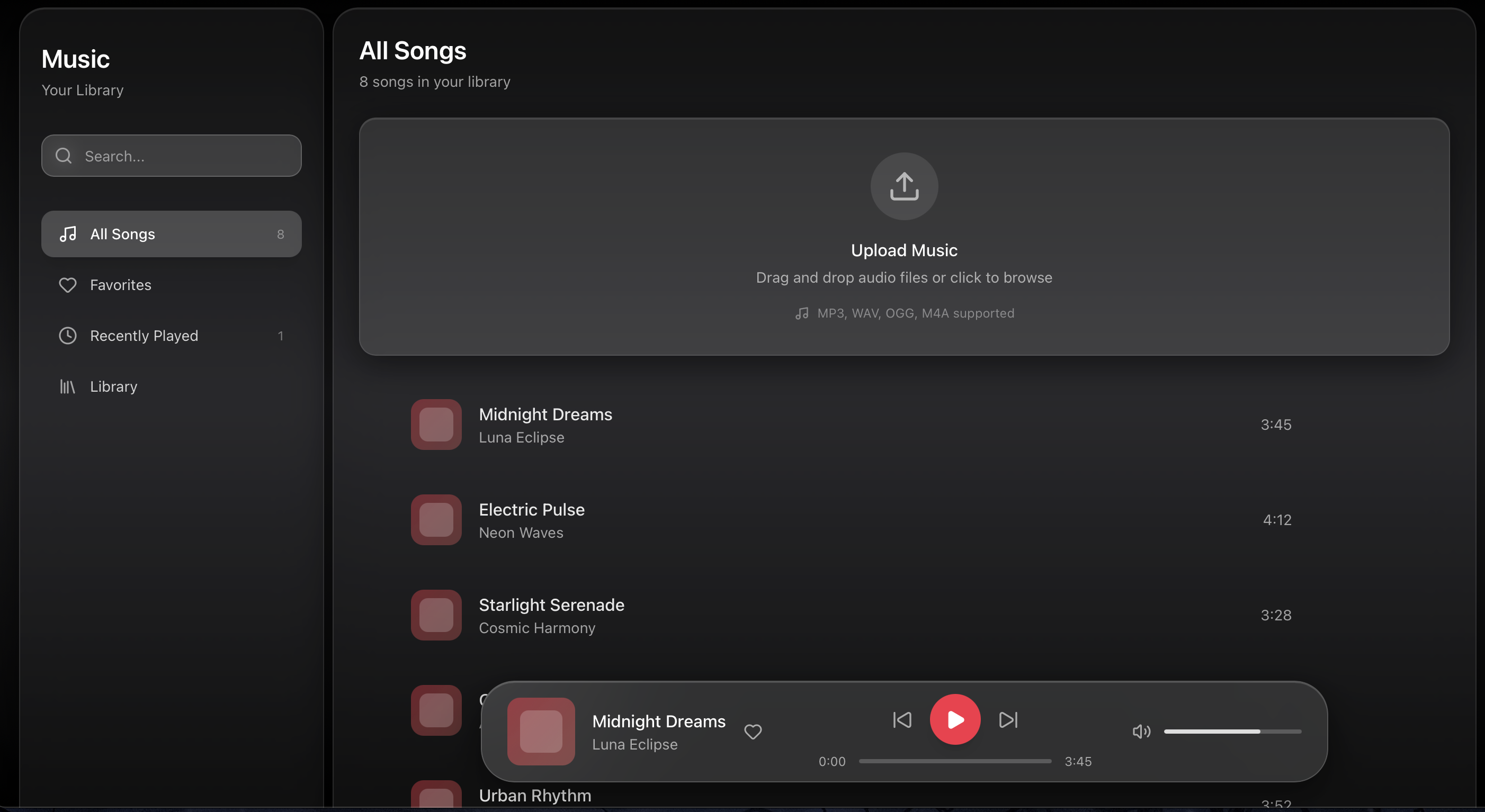 local music player img